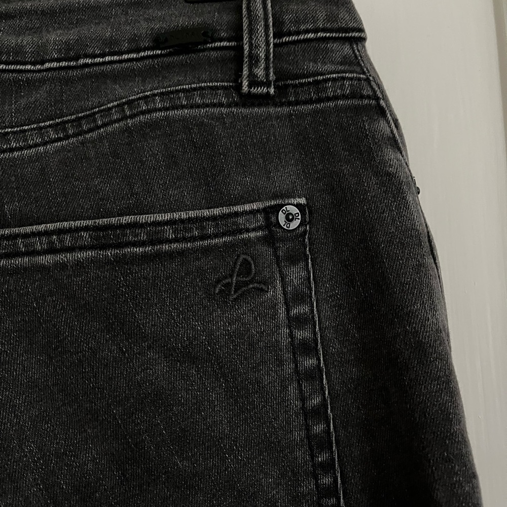 DL1961 Farrow Stretch Skinny Jean in Faded Black